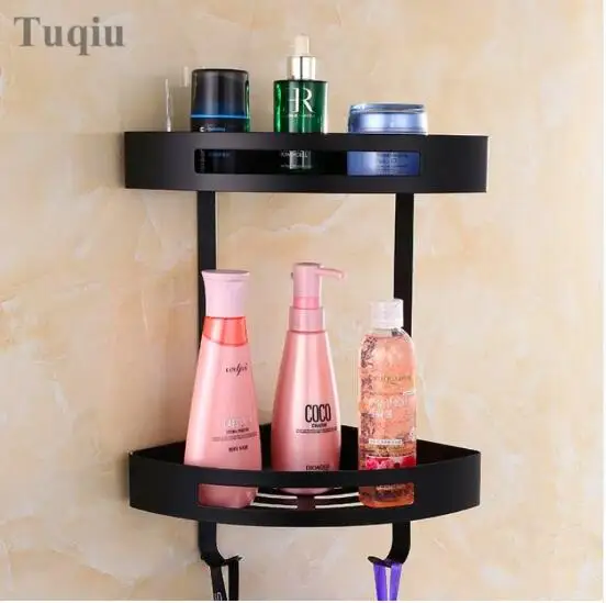 

Wall Mounted Rose Gold/ Black Oil Brushed/Gold/Chrome Bathroom Soap Basket Bath Shower Shelf Soap Basket Holder building materia