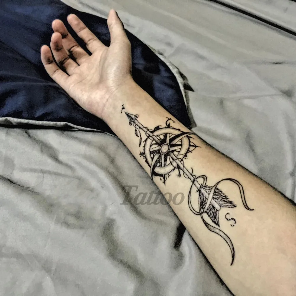 Get Tattoo Kompas Pijl Pics