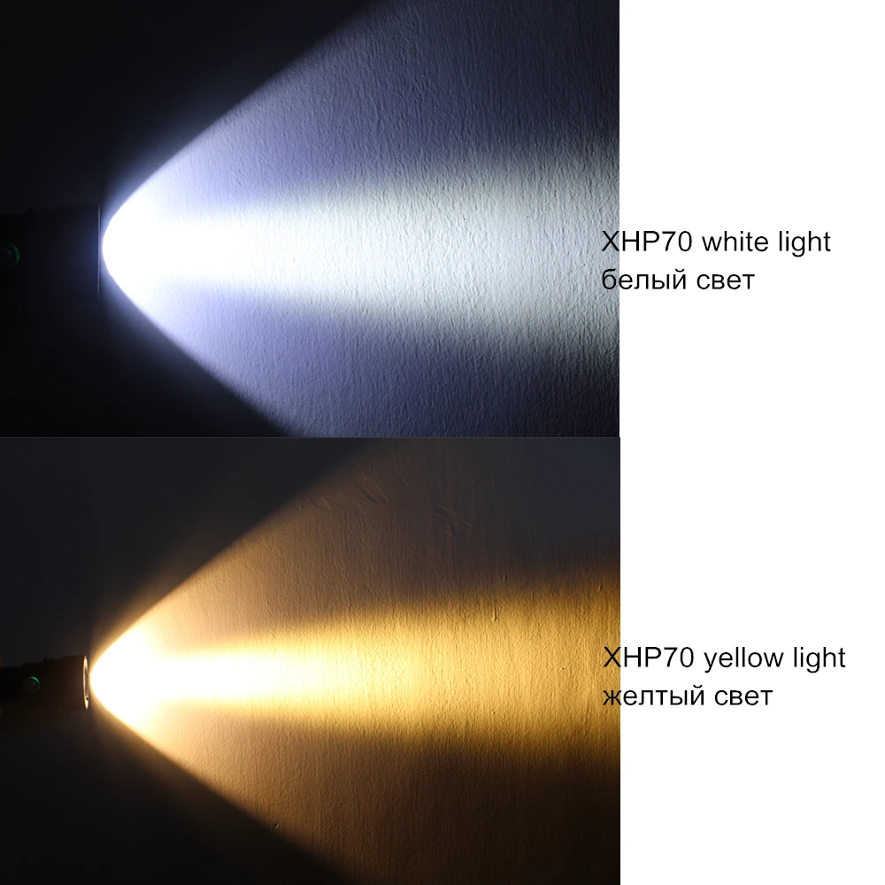 Мощный светодиодный вспышка светильник XHP70 4200LM светодиодный вспышка для подводного погружения и светильник подводный 100 м Водонепроницаемый светодиодный налобный фонарь XHP70.2 погружения фонарь светильник