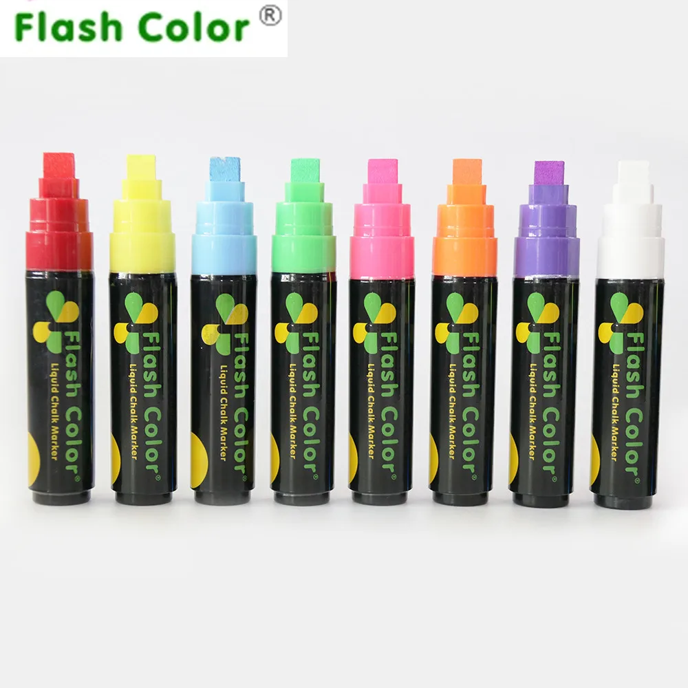 Flashcolor-1pcs-10mm-Liquid-Chalk-Marker-For-LED-Writing-Board-Glass ...