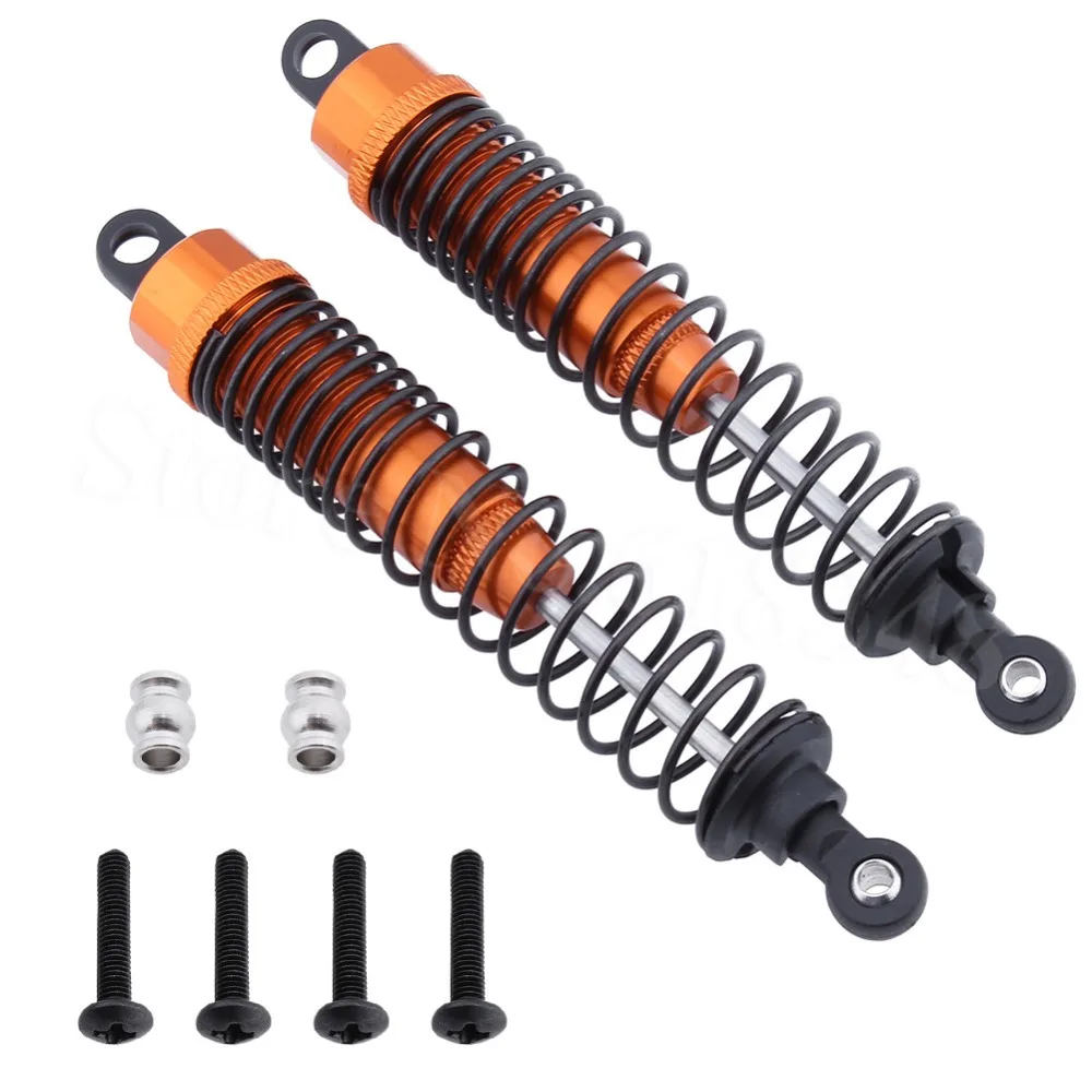 

2pcs Aluminum Oil Filled Shocks Absorber Assembly For HPI 1/10 Bullet ST 3.0 MT WR8 NITRO FLUX RTR Kit Option Upgrade Parts