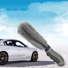 Специальная щетка для чистки колеса автомобиля с одной головкой, антифриз, ручка для мытья, инструменты для мытья, Аксессуары# YL1
