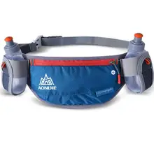 AONIJIE Running Hydration Belts Bottle Holder Belt Reflective Running Water Belt Fanny Pack Men Women Waist Packs