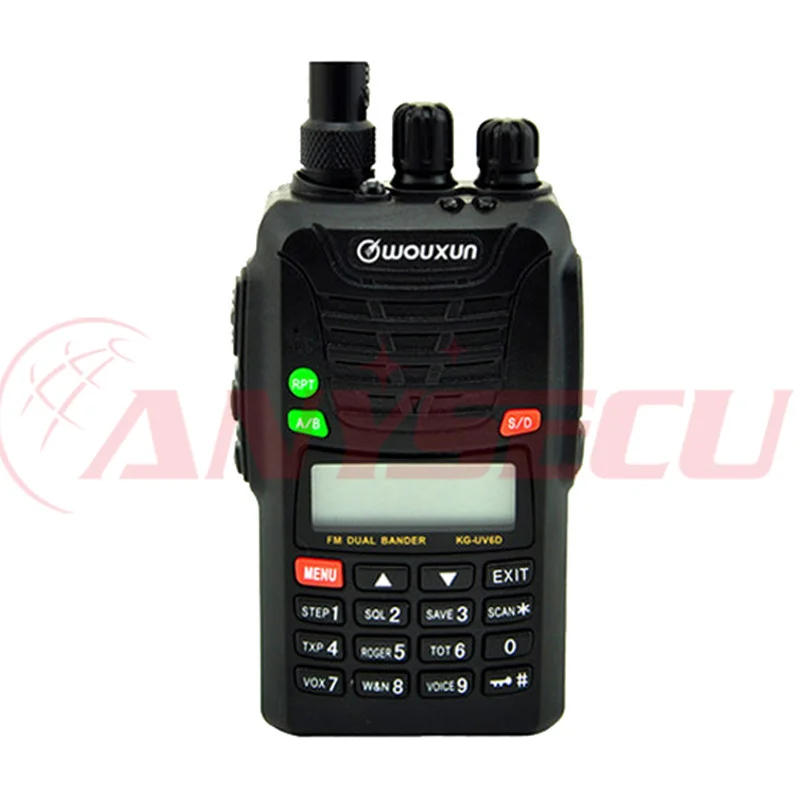 Бесплатная доставка Wouxun KG-UV6D UHF 400-480 мГц двухчастотный Радио kguv6d