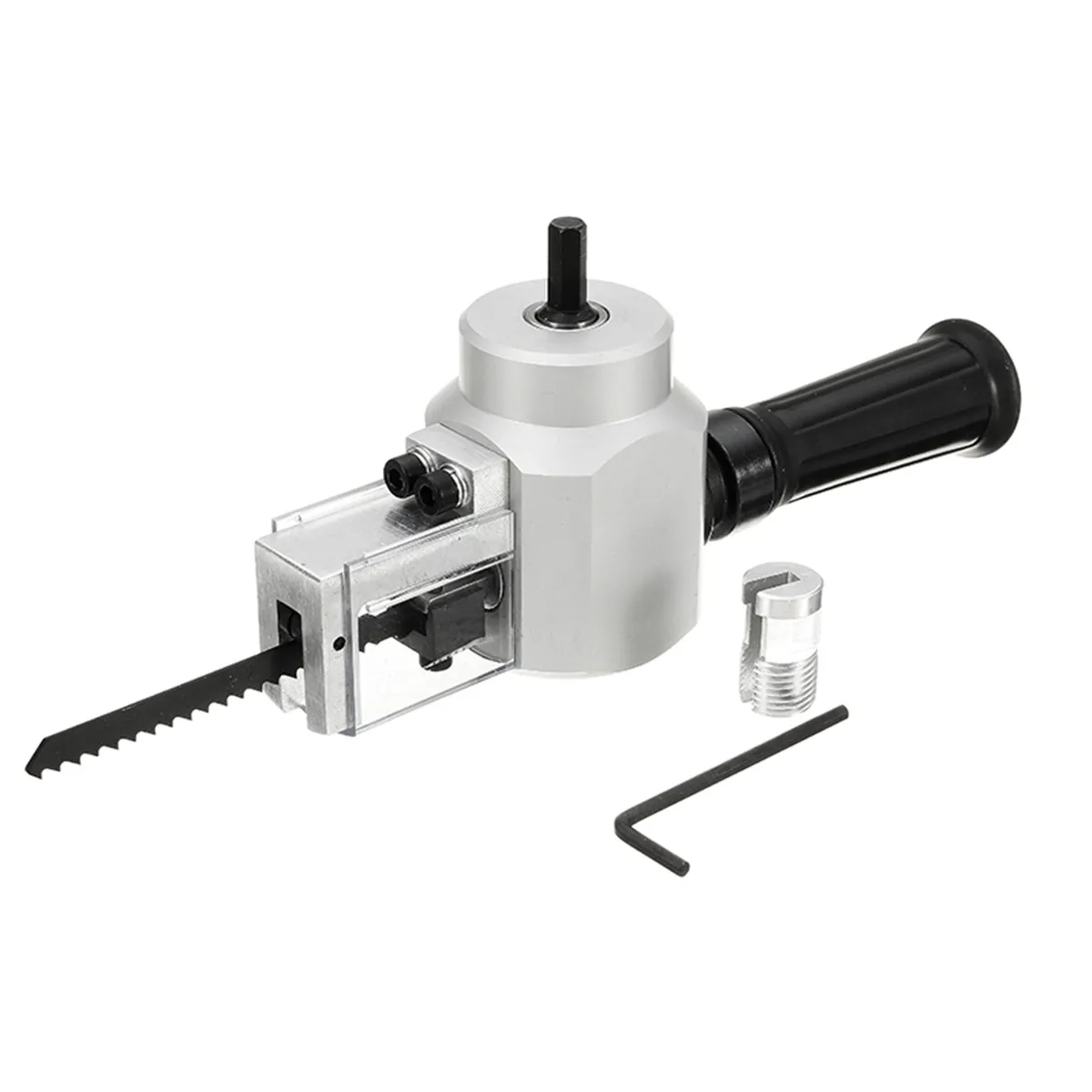 

YT-180A Metal Cutting Double Head Sheet Nibbler Saw Cutter Tool Drill Attachment Free Cutting Tool Nibbler Sheet Metal