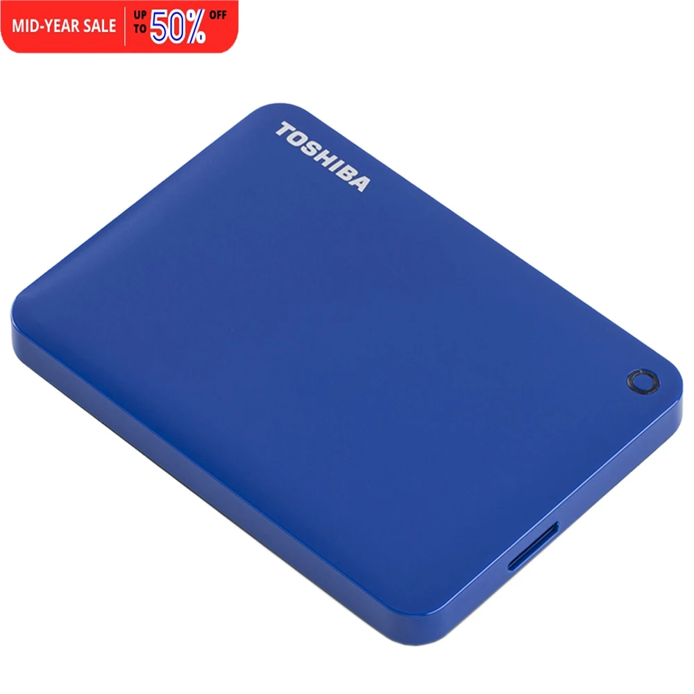 Toshiba HDD 2TB Canvio Connect USB 3 0 2 5 Inch Portable External Hard