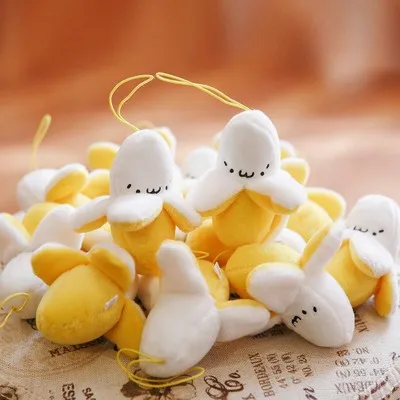 

Cheap 1Piece 6CM Yellow Banana Stuffed Toy , Plush Gift Toy - String plush Key Chain Toy , Wedding Gift Bouquet Plush Toy