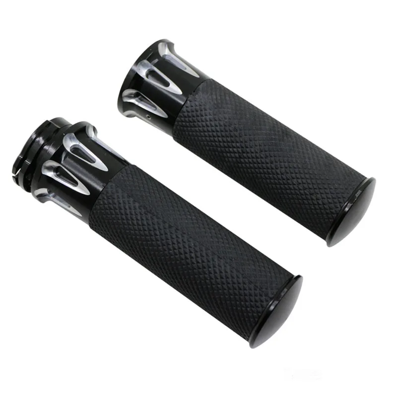 25 мм " руль ручки на руль мотоцикла Запчасти tacons/чёрные Fusion для Harley Touring Sportster XL 1200 883 Dyna 1996