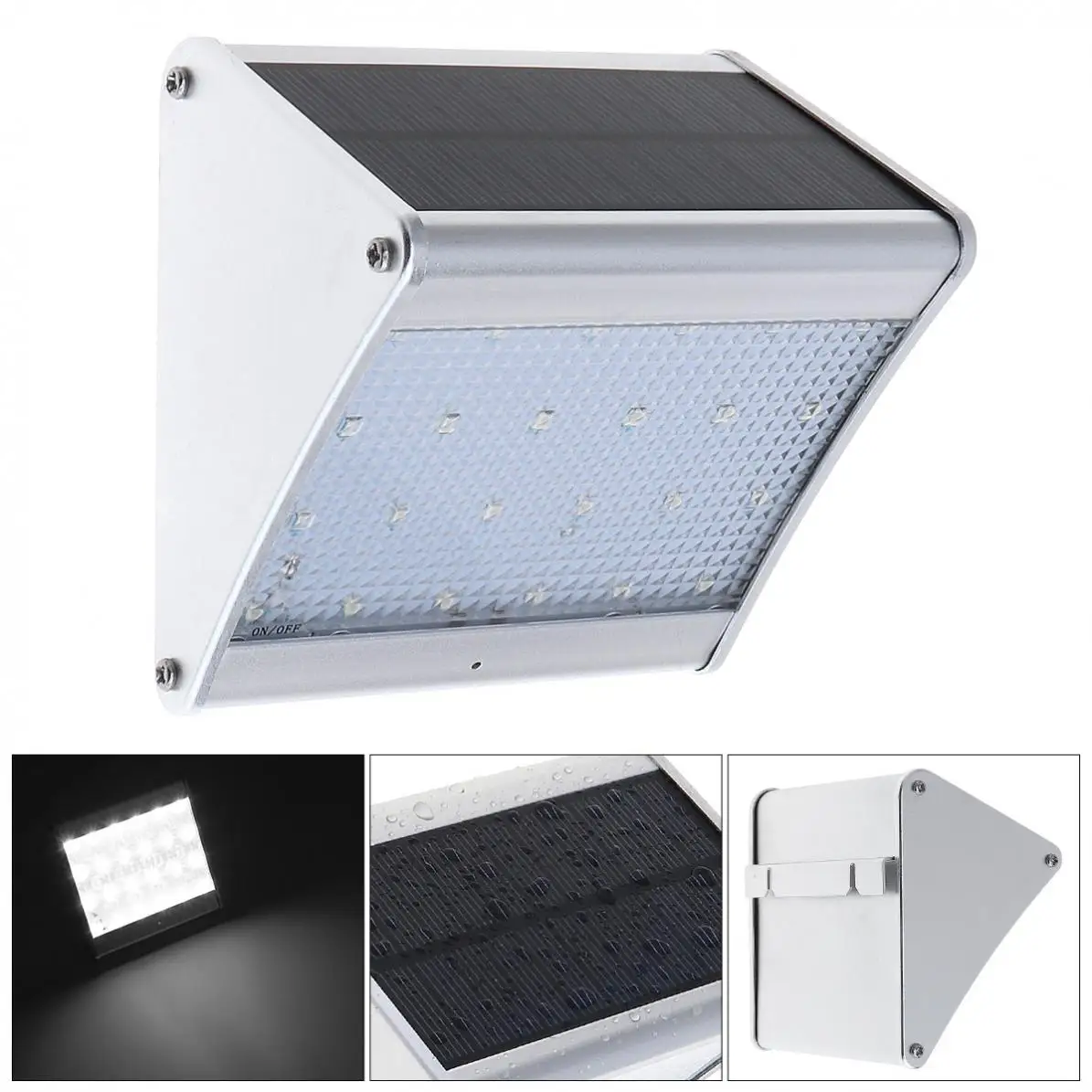 

New 24 LEDS Waterproof Solar Energy Light with PIR Motion Sensor And Automatic Mode for Outdoor Garden Home Lighting