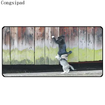 

Hot Selling Animal Cat Game Mousepad Images Printing Gaming Mouse Pad Mat Overlock Pc Notebook Table Mat Diy