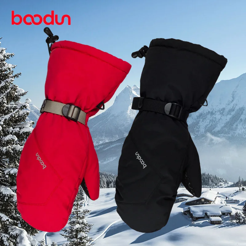 Boodun alargan puños invierno deporte esquí Guantes impermeables Guantes Esqui Eldiven Snowboard motocicleta Luvas Gants Moto S M L Boodun alargan puños invierno deporte esquí Guantes impermeables Guantes Esqui Eldiven Snowboard motocicleta Luvas Gants Moto S M L