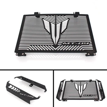 

Black Motorcycle Accessories Radiator Guard Protector Grille Grill Cover For YAMAHA MT 09 MT-09 MT09 TRACER Free shipping