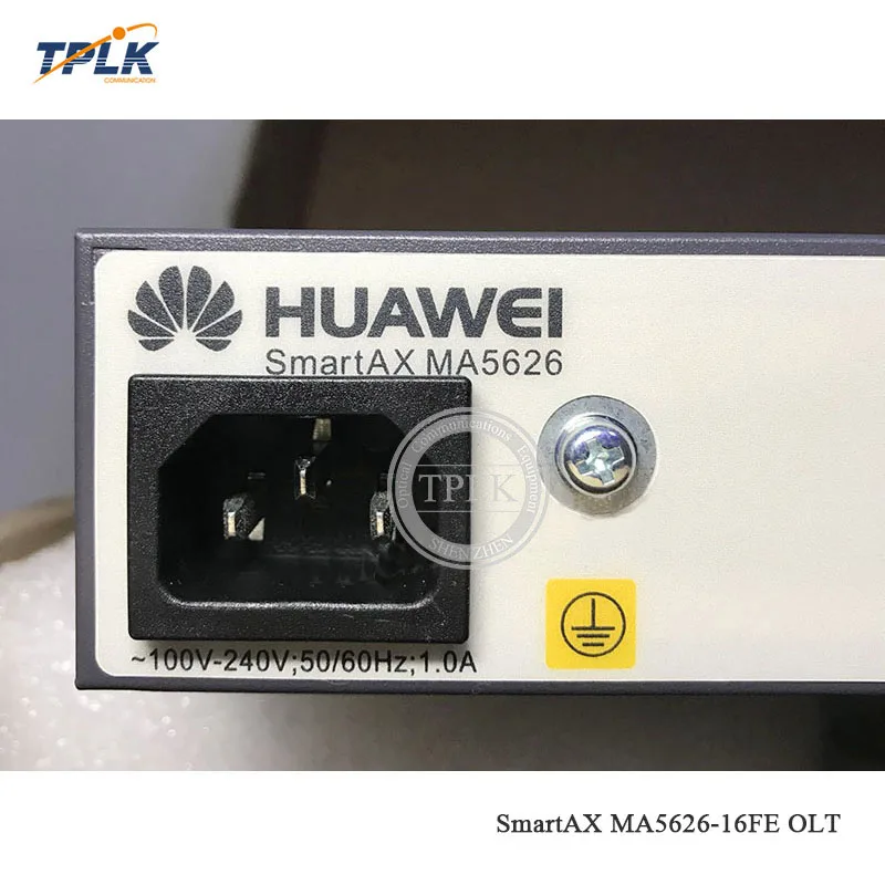 HW SmartAX MA5626-16FE-AC 16 порты ethernet FTTH GPON EPON OLT шасси, для 16 портов ethernet применяются