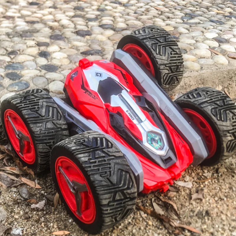 

360° Rotating Large Double-Sided Stunt Car 2.4G Deformation Remote Control Car Light High-Speed Off-Road Climbing Car Model