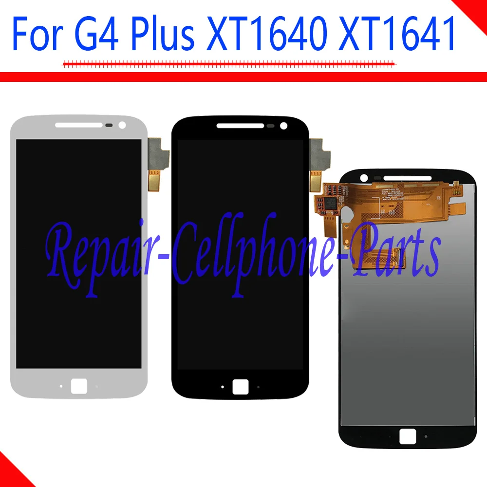 

New 5.5 inch Full LCD display + Touch Screen Digitizer Assembly For Motorola Moto G4 Plus XT1640 XT1641 XT1642 XT1643 XT1644
