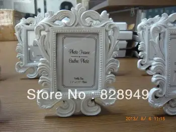 

Fcatory directly sale wedding favors --Valentine's Day wholesale 15PCS/LOT White Baroque Elegant Photo Frame
