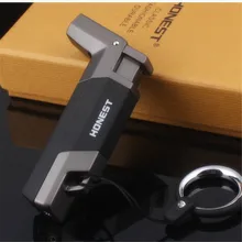 Налокотник турбо зажигалка газовая зажигалка голубое пламя пистолет-распылитель Электронная зажигалка 1300C бутан освещенные зажигалки для сигар мужской подарок