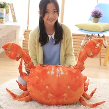 63cm plush toys Simulation big crab dolls animals plush stuffed toy crabs doll pillow cushions creative birthday gift girls cute