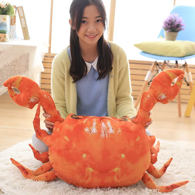 63cm plush toys Simulation big crab dolls animals plush stuffed toy
