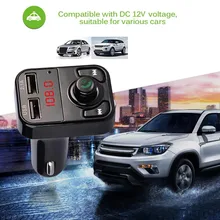 B3 Wireless Transmissor FM Apoio TF Cartão Mãos-livres Bluetooth Chamada MP3 Player Do Carro Dual USB Carregador de Carro de Telefone Celular