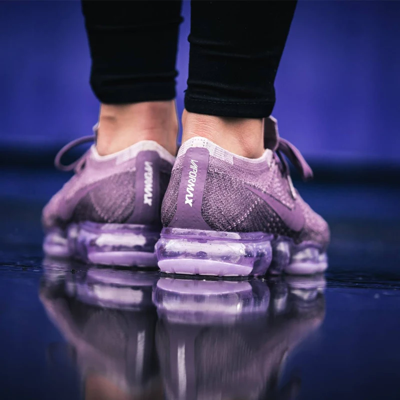 Original Authentic Nike Air VaporMax Flyknit Women's Breathable Running Shoes Outdoor Sneakers Good Quality 2018 New 849557-500