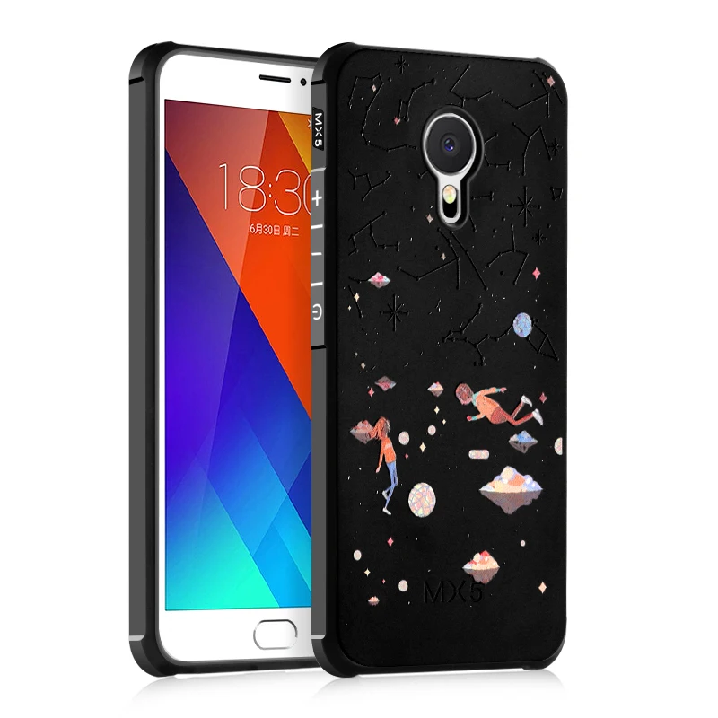 

Phone Case For Meizu MX6 Case Meizu MX5 Case Luxury 3D Cartoon Soft Silicone TPU Cover For Meizu MX6 MX5 Full Protection Cases