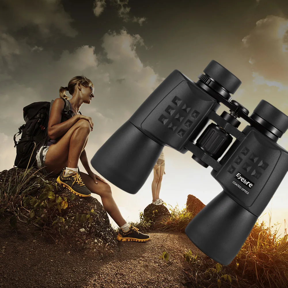 

Eyebre 10X50 99M / 1000M HD Vision Wide-angle Prism Binocular Outdoor Folding Telescope