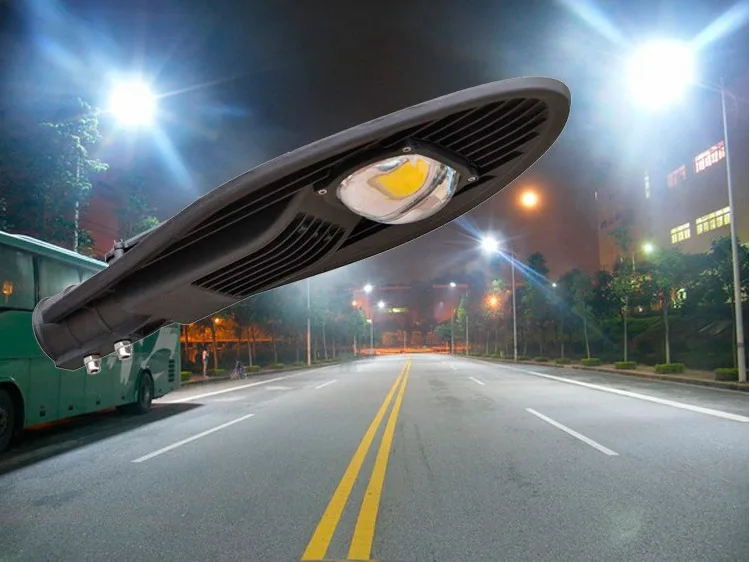 Уличный фонарь 50 Вт Уличный Свет дорожный светильник 85-265 в теплый/нейтральный/холодный белый 3000 K 4000 K 6000 K светодиодный уличный свет