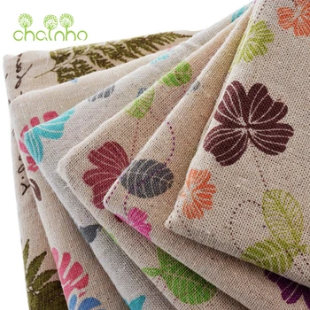 

Zakka Cotton Linen Fabric For Hometextile Sewing/Floral Pattern Cloth For Sofa/Curtain/Bag/Cushion/Furniture Cover/Half Meter