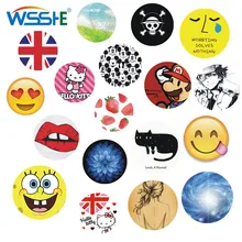 

Best Round Mobile Phone Holder Stand Flexible Grip Marble Donut 3D Animal Expanding Bracket Tablets Mount for iphone XS 8 7 6 X