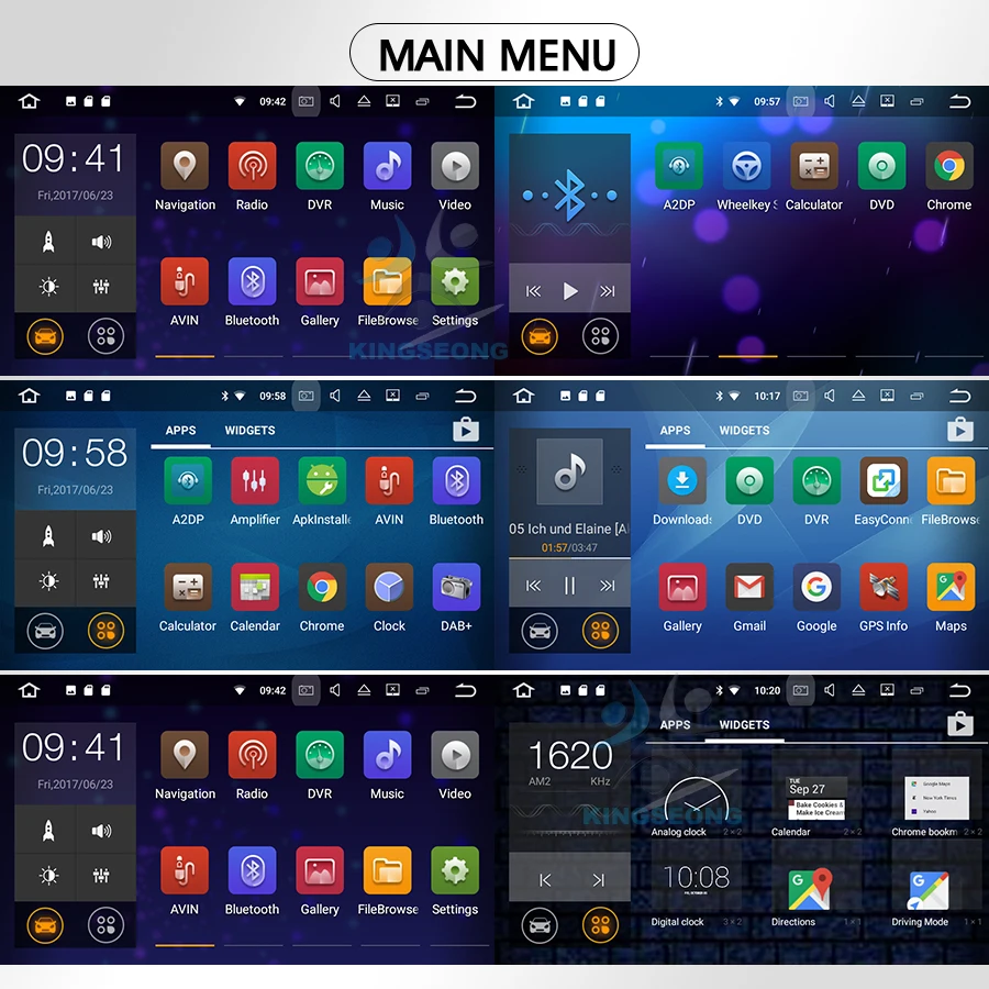 KS3453B-K4UI-Menu
