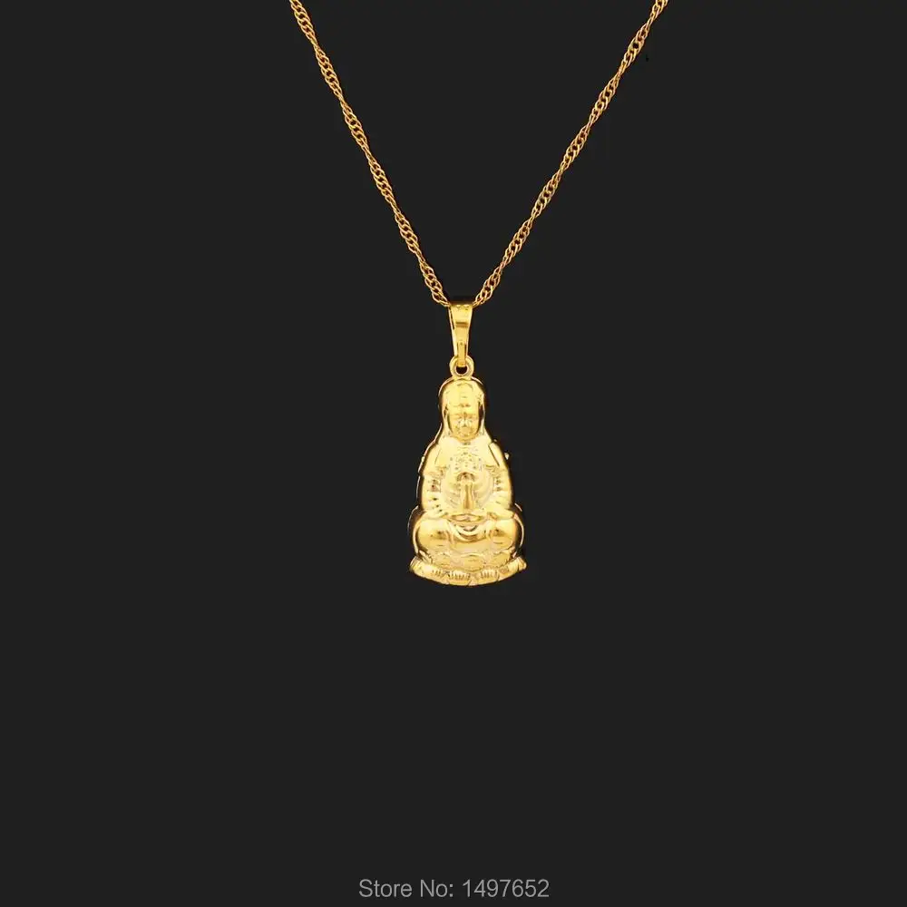 10K Gold Feeling Lucky Necklace by JEWLR