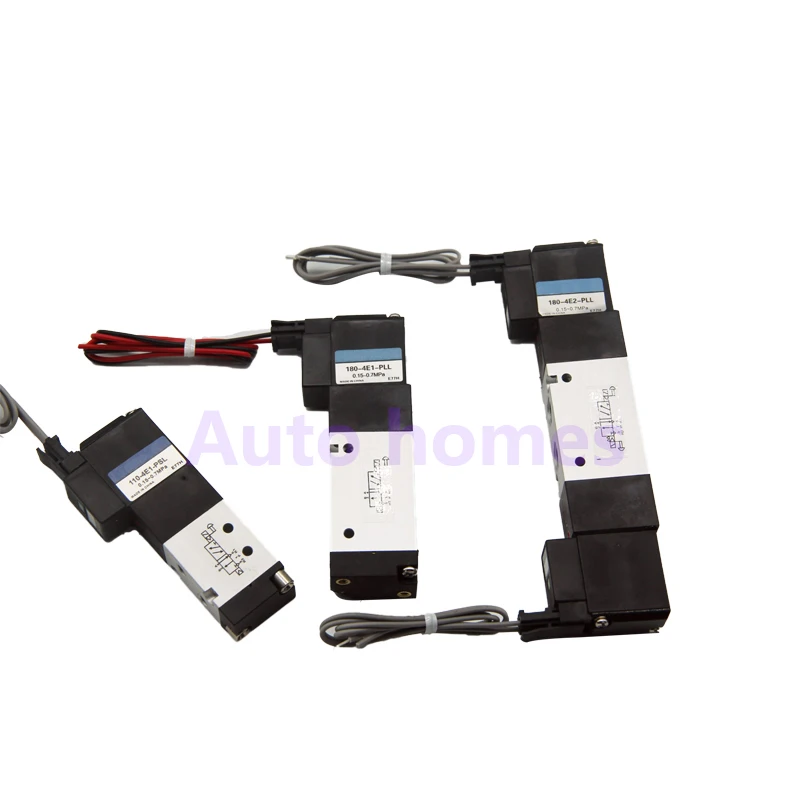 Koganei Соленоидный клапан 180-4E1-83-PSL 2 положения 5 портов Пневматический регулирующий клапан AC220V одинарный соленоид