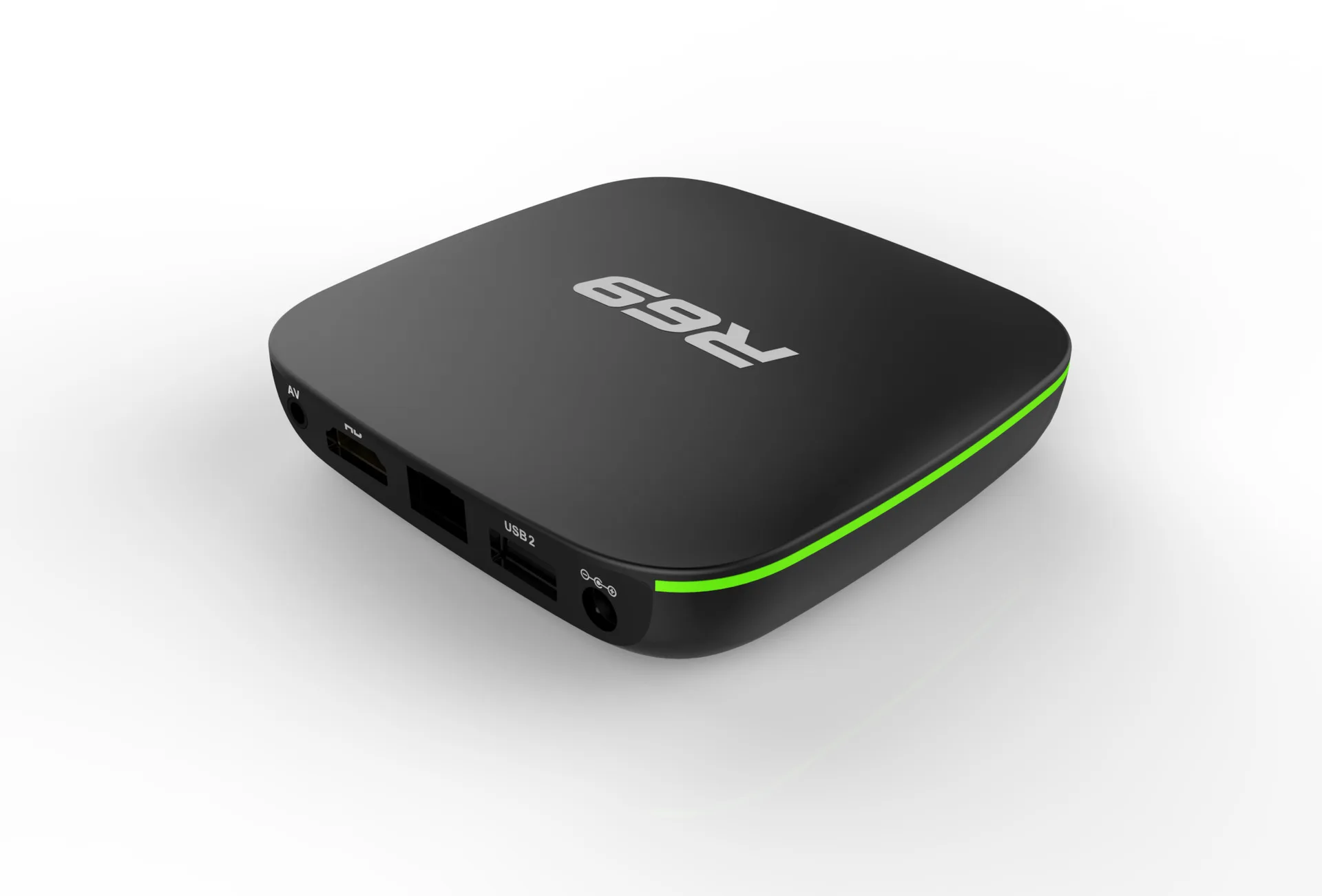Новый R69 1 ГБ 8 Android 4 ТВ приставка Allwinner H2 четырехъядерный 5 ГГц 4K H.265 100 м LAN 2 Wifi 1080P HD