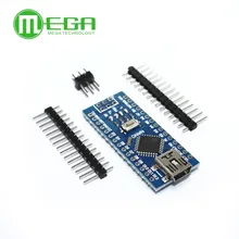 I205 Freeshipping 1pcs Nano 3.0 controller compatible for arduino nano CH340 USB driver NO CABLE