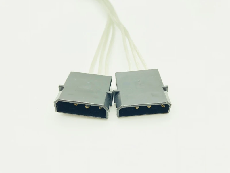 2*4 Pin Molex IDE к 6Pin PCI E графическая карта адаптер питания для ПК видеокарты
