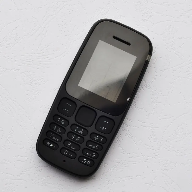 ZUGZUC новый пластиковый полный корпус для Nokia 105 2017 чехол телефона + клавиатура