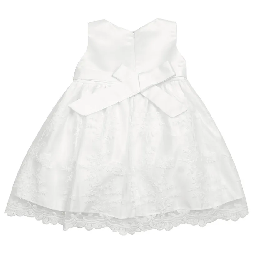 Платье для дня рождения белого цвета и слоновой кости Vestido Infantil Платья с
