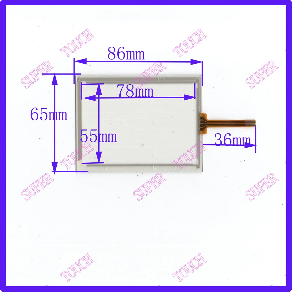 3.8-inch 86 * 65 four-wire resistive touch screen external handwriting logger common learning | Компьютеры и офис