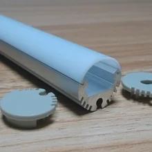 Светодиодный алюминиевый профиль с подвешенный кабель для светодиодной ленты украшения 2 м/шт. 58 шт/лот