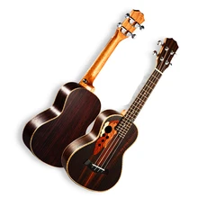 Ukulele 23 Hawaiian Mini Guitar 4 String Instrument Ukelele Rosewood music instrument ukulele 23 Electric Ukulele with Pickup EQ