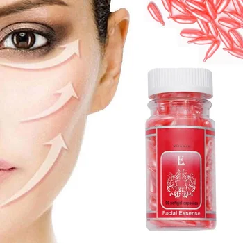 

90Pcs/Bottle Vitamin E Capsules Rejuvenating Moisturizing Serum VE Freckle Capsule