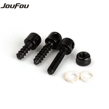 JouFou Hunting Accessories 3Pcs Set Gun Sling Mounting Kits Sling Swivel Stud Wood Swivel Screws Base Suitable for Carbine Rifle