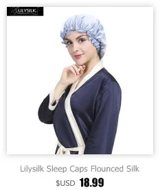 LilySilk 10 упаковок смешанный стиль 100 чистый шелк резинки для волос аксессуары мягкий уход Роскошный