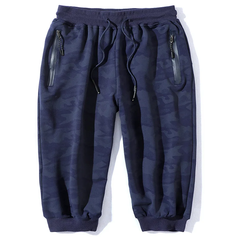 Casual Men's Shorts Camouflage Summer Elastic Waist Beach Shorts Cotton Male Shorts Brand Clothing Big Size 7XL 8XL (3)