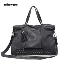 Женские сумки, большая сумка через плечо, роскошные кожаные сумки через плечо, винтажные ручные сумки