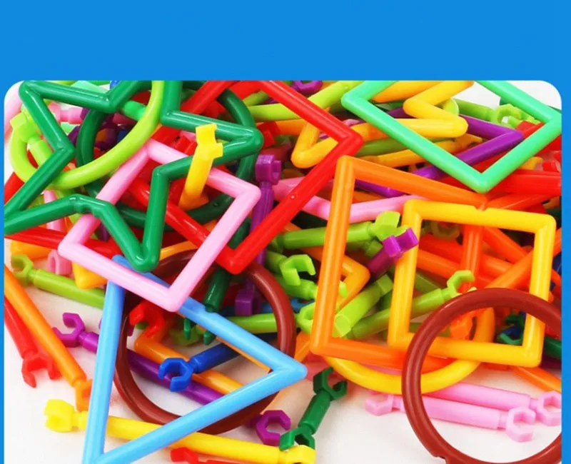 MOTOHOOD 420pcs Plastic Block Magic Building Block Sets Models & Building Toy For Children Enlighten Educational Toys Star Round (4)