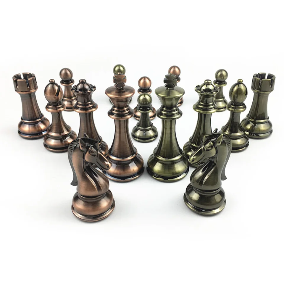 BSTFAMLY Шахматный набор кирсит Технология гальванического покрытия шахматы высокого класса высота короля 110 мм шахматы яркие шахматы кусок IA11