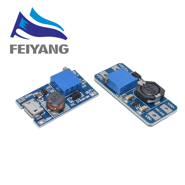 5 Unids/lote MT3608 2A Max DC DC Módulo De Potencia De Refuerzo, Módulo