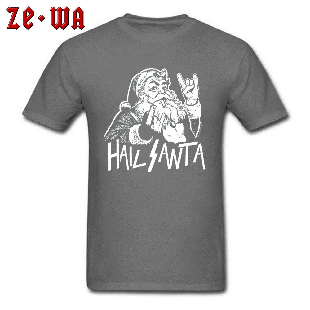  Mens Top T-shirts Hail Santa 5545 Casual T Shirt Cotton Fabric O-Neck Short Sleeve Normal T-Shirt Summer Autumn Hail Santa 5545 carbon